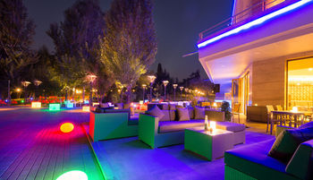 Hotel Front - Evening or Night